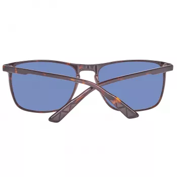Helly Hansen HH5004-C01-57 pánske obdĺžnikové slnečné okuliare, čierny rám, sivé sklá, 57/18/140 mm