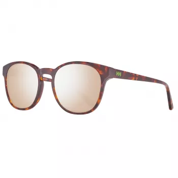 HELLY HANSEN HH5005-C02-51 Unisex obdĺžnikové polarizované slnečné okuliare - čierny rám, dymové sklo 51/20/140 mm
