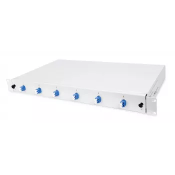 HELOS optický breakout box 19-palcový so 6x LC duplex, single mode