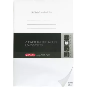 Herlitz 50034130 A5 zápisník 80 listov biely