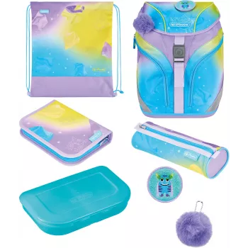 Herlitz SoftLight GREENline Little Monster školská aktovka