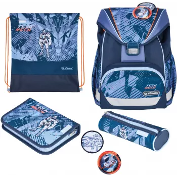 Herlitz UltraLight Plus TechMech školská aktovka