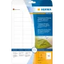 HERMA 8016 krištáľovo číre lesklé polyesterové etikety A4 45,7 x 21,2 mm 1200 etikiet