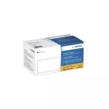HERMA samolepiace frankovacie známky s okrajovou chlopňou - biela - 165 x 41 mm - 1 000 etikiet (4314)