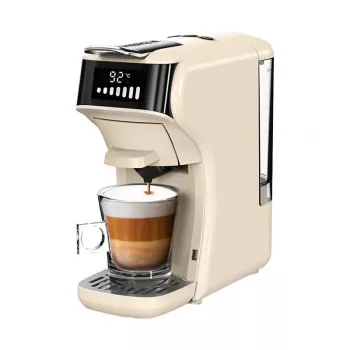 HiBREW 5-in-1 kapsulový kávovar H1B-béžový (béžový)