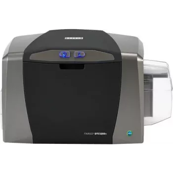 HID Fargo DTC 1250E jednostranná tlačiareň kariet - Dye-Sublimation/Resin Thermal Transfer - CR-80 (85.6 x 54 mm) - USB 2.0