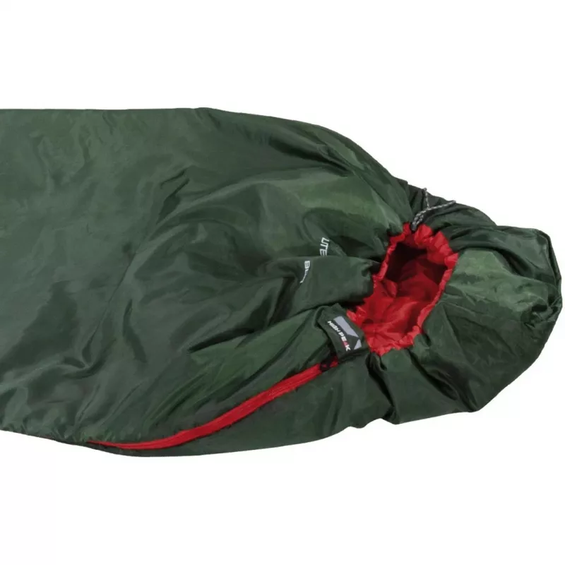 High Peak Lite Pak 800 spací vak (zelený/červený)