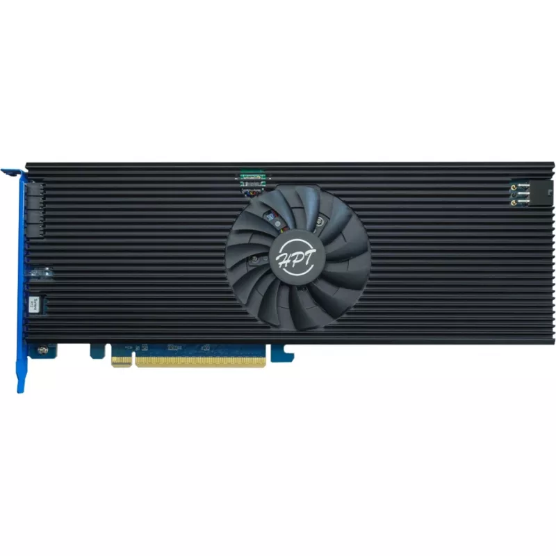 HIGHPOINT Rocket 1608A PCIe Gen5 x16 na 8-M.2 NVMe Switch adaptérová karta