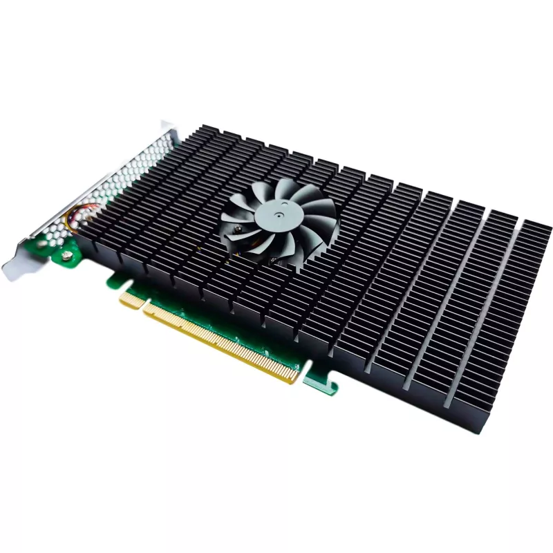 HighPoint SSD7505 PCIe 4.0 NVMe RAID kontrolér, 4x M.2 SSD