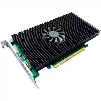 HighPoint SSD7505 PCIe 4.0 NVMe RAID kontrolér, 4x M.2 SSD