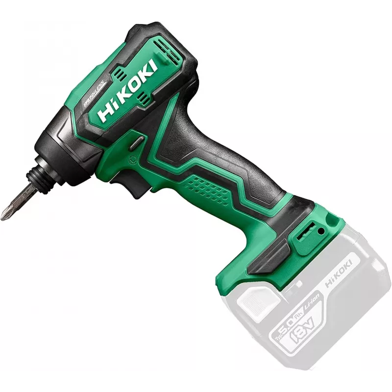 HIKOKI WH18DD 18V akumulátorový rázový uťahovač, 0-3200 ot/min, 0-400 IPM