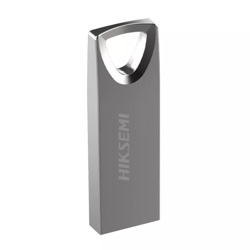 HIKSEMI Classic 64GB USB 3.0 flash disk, zliatina zinku, bezčiapočkový posuvný mechanizmus, strieborná