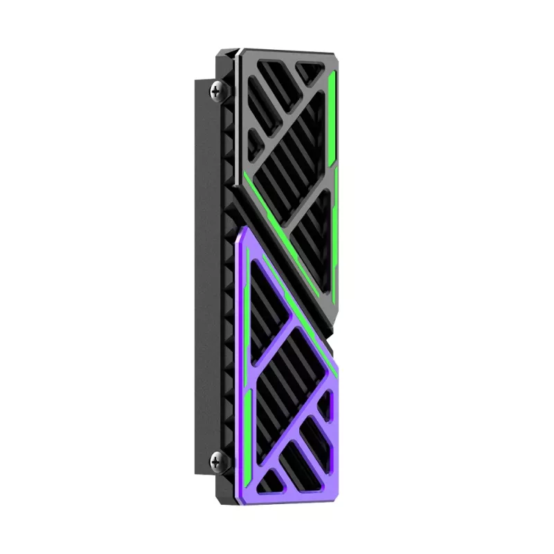 Hiksemi MH1 chladič M.2 SSD, chladiaci blok