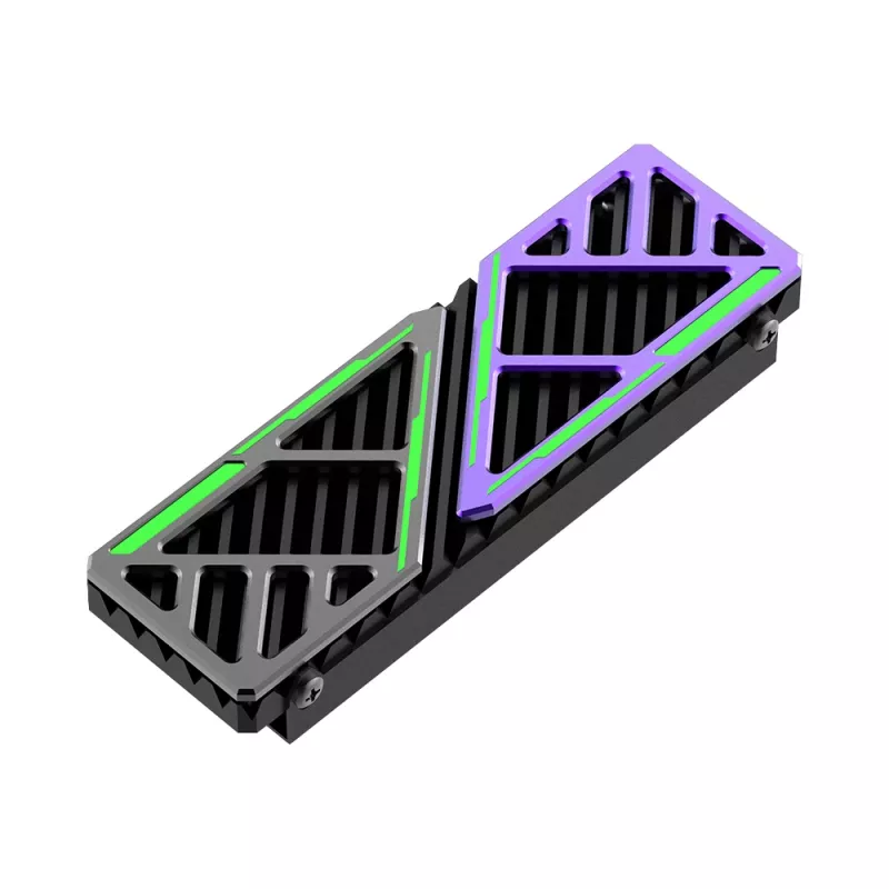 Hiksemi MH1 chladič M.2 SSD, chladiaci blok