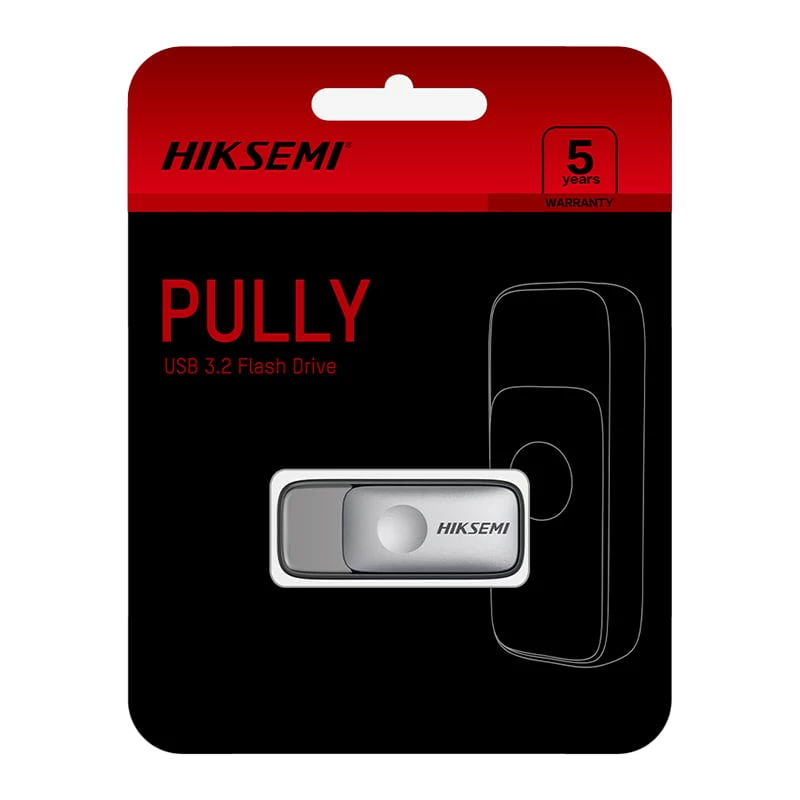 HIKSEMI Pully 32GB USB 3.2 Gen 1 flash disk USB-A vyťahovací čierny