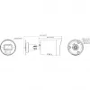Hikvision 12MP DS-2CD20126G3-IUY/SL(2.8mm)(eF) IP kamera, čierna