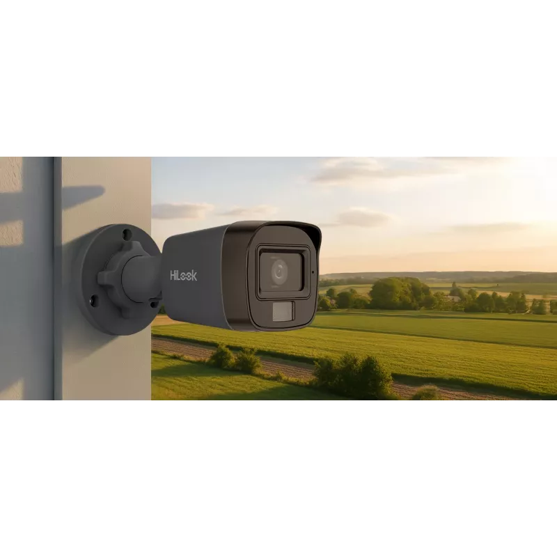 Hikvision 4-in-1 Hilook 8MP TVI-B8M-20DL čierna guľová kamera 2,8mm