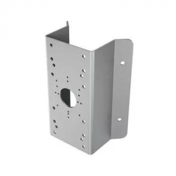 Hikvision DS-1276ZJ-SUS rohový držiak pre dome kamery, nerezová oceľ, interiér/exteriér, biela/strieborná
