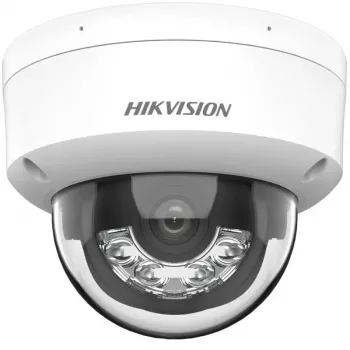 Hikvision DS-2CD1163G2-LIU 6 MP vonkajšia dome IP kamera s 2,8 mm objektívom, ColorVu, 30 m IR a biele svetlo, PoE