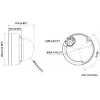 Hikvision DS-2CD2183G2-LIS2U(2.8MM)(BLACK)/PL 8MP 4K UHD Smart Hybrid Light AcuSense Dome IP Kamera
