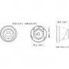 Hikvision DS-2CD2343G2-LI2U/SL 2,8 mm PL AcuSense 4MP turret IP kamera so Smart Hybrid Light
