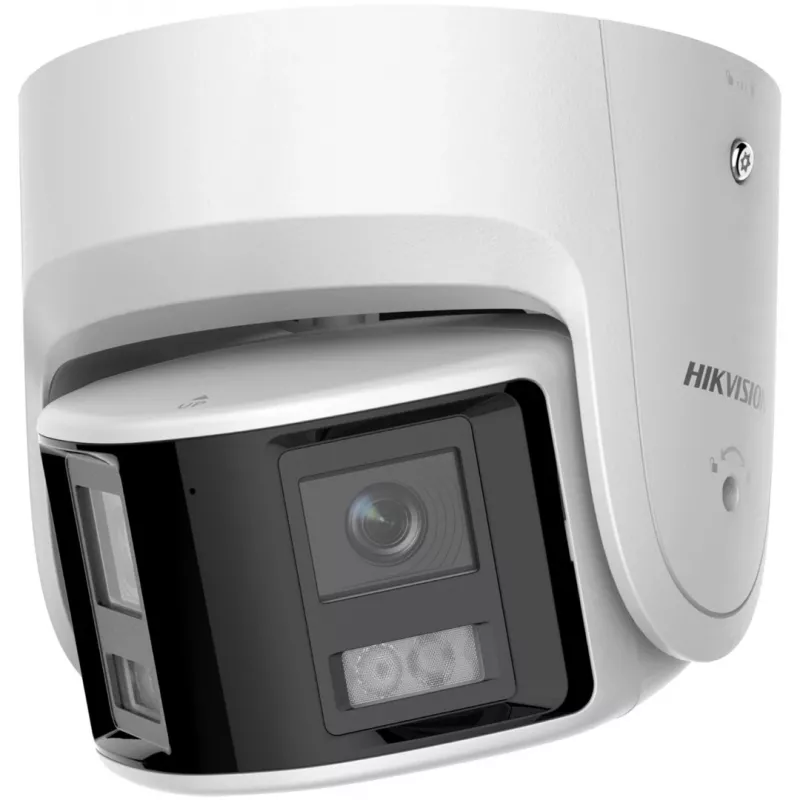Hikvision DS-2CD2366G2P-ISU/SL(2.8mm)(C) IP kamera typu turret 6 MP, 2x 2,8 mm, 180°, PoE, IP67, IR 30 m, vstavaný mikrofón a reproduktor