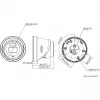 Hikvision DS-2CD2386G2H-IS2U/SL 2,8mm EF PL 8MP turret IP kamera s AcuSense a Active Deterrence