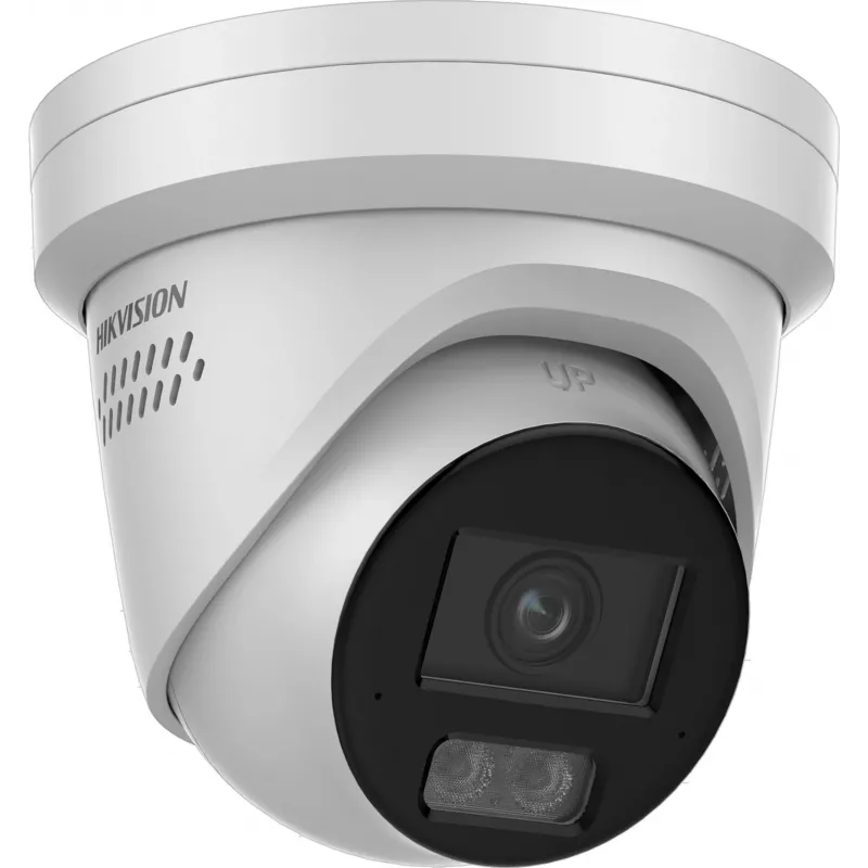 Hikvision DS-2CD2387G3-LIS2UY/SRB 8MP vonkajšia turret kamera s AcuSense, 2.8mm objektív, obojsmerné audio, IP67, PoE