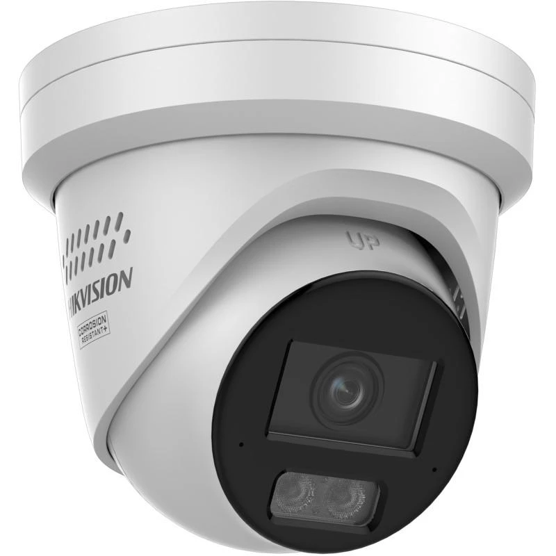 Hikvision DS-2CD2387G3-LIS2UY/SRB 8MP vonkajšia turret kamera s AcuSense, 2.8mm objektív, obojsmerné audio, IP67, PoE