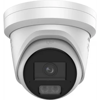 Hikvision DS-2CD2387G3-LIS2UY/SRB 8MP vonkajšia turret kamera s AcuSense, 2.8mm objektív, obojsmerné audio, IP67, PoE
