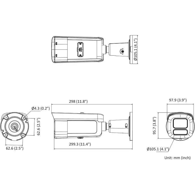 Hikvision DS-2CD2686G2HT-IZS(2.8-12)/eF/BLK PL 8MP IR sieťová bullet kamera