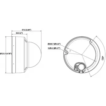 Hikvision DS-2CD2743G2-LIZS2U 4MP AcuSense motorizovaná varifokálna dome IP kamera, 2,8-12 mm, čierna, PoE/12 VDC