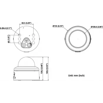 Hikvision DS-2CD2766G3-IPTRZSY (2.8-12mm) čierna 6MP AcuSense IP bullet kamera, H.265+, PoE, 40m IR, IP67/IK10