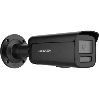 Hikvision DS-2CD2T126G3-IS2UY/SL(2.8)eF 12MP AcuSense Bullet IP kamera s prídavným svetlom, zvukovým upozornením, 2.8mm objektív, čierna