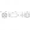 Hikvision DS-2CD2T167G3P-LIS2UY/SL(180°) 16MP panoramatická IP kamera - ColorVu AcuSense