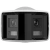 Hikvision DS-2CD2T46G2P-ISU/SL(2.8MM)(C) 4MP panoramatická AcuSense IP kamera, 2x 2,8mm, 180° zorné pole, IP67, PoE