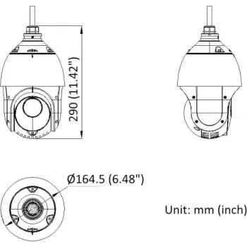 Hikvision DS-2DE4225IWG1-E 2MP 25x IR sieťová PTZ dome kamera