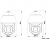 Hikvision DS-2DF8425IX-AELW(T5) 8MP 25x IR sieťová Speed Dome kamera s laserom, DarkFighterX, 500m dosah lasera