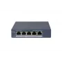 Hikvision DS-3E1505P-EI 4-portový PoE switch 1 Gbps