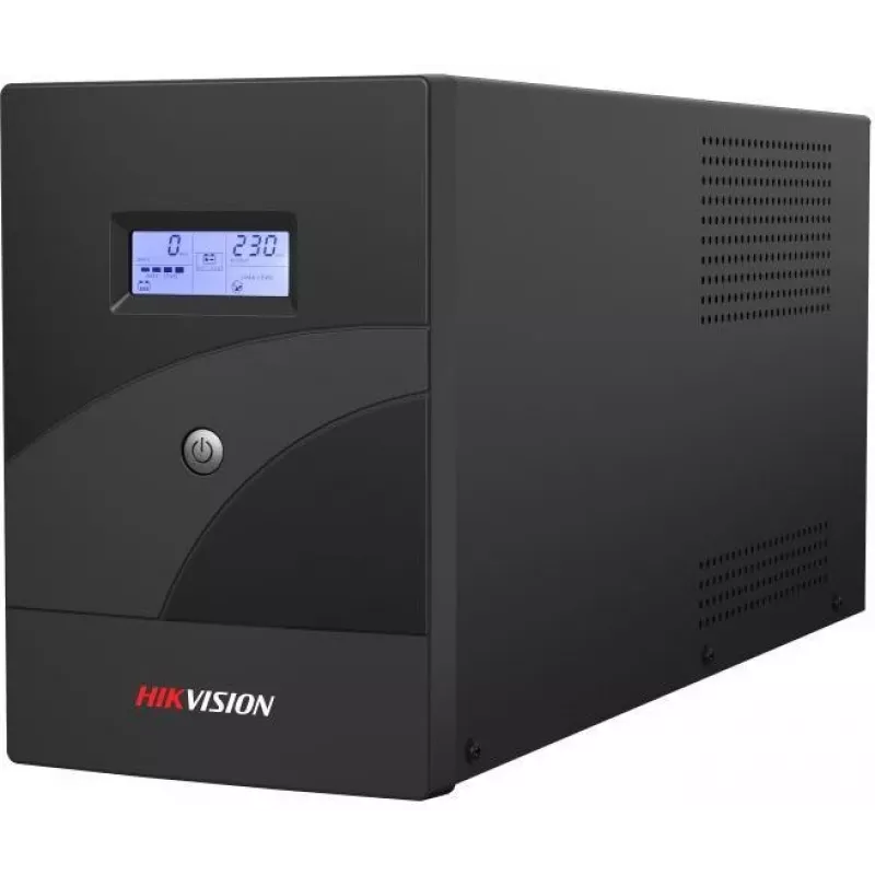Hikvision DS-UPS3000-R(O-STD)/EU záložný zdroj UPS 3000 VA / 1800 W, AVR, LCD, 4x Schuko, USB