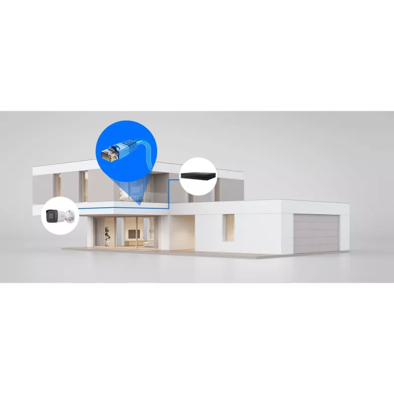 Hilook IPC-B121H-C IP tube kamera 2MP IR20m PoE