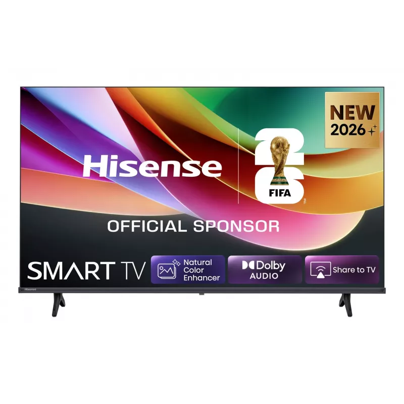 Hisense 40A4S 101,6 cm (40 palcov) Full HD Smart TV Wi-Fi čierna 200 cd/m²