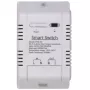 HISMART TUYA Smart 1-kanálový spínač s externým teplotným senzorom, Wi-Fi & RF, 16A, AC 85-250V
