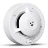 HISMART TV993451 Smart Wi-Fi fotoelektrický hlásič dymu s ovládaním cez Tuya aplikáciu, biely