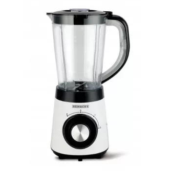 HNC stolový mixér HPM 8164 HEINRICH'S 2000W vysokovýkonný stolový mixér s 2L Tritan nádobou, 6 nerezovými čepeľami, plynulou rýchlosťou, Pulse, Ice Crush, čierna/strieborná