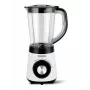 HNC stolový mixér HPM 8164 HEINRICH'S 2000W vysokovýkonný stolový mixér s 2L Tritan nádobou, 6 nerezovými čepeľami, plynulou rýchlosťou, Pulse, Ice Crush, čierna/strieborná