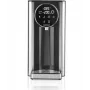 HNC HWS 8731 rýchlovarná kanvica s reguláciou teploty, 1,7 L, 2200 W, sklo a nerez, funkcia udržiavania teploty, modrá LED, 360° základňa