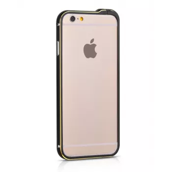 Hoco Apple iPhone 6 / 6s Blade Series Fedora kovový rám čierna