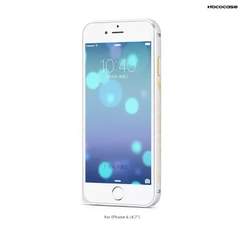 Hoco Apple iPhone 6 Good Fortune bumper puzdro strieborné