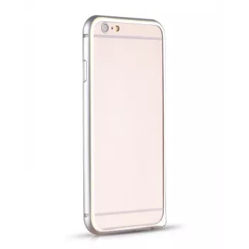 Hoco Blade Series hliníkový rámik kryt pre Apple iPhone 6 Plus / 6s Plus - strieborný